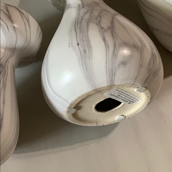 3-Piece Marble Candle Holder Set - Picture 3 of 4